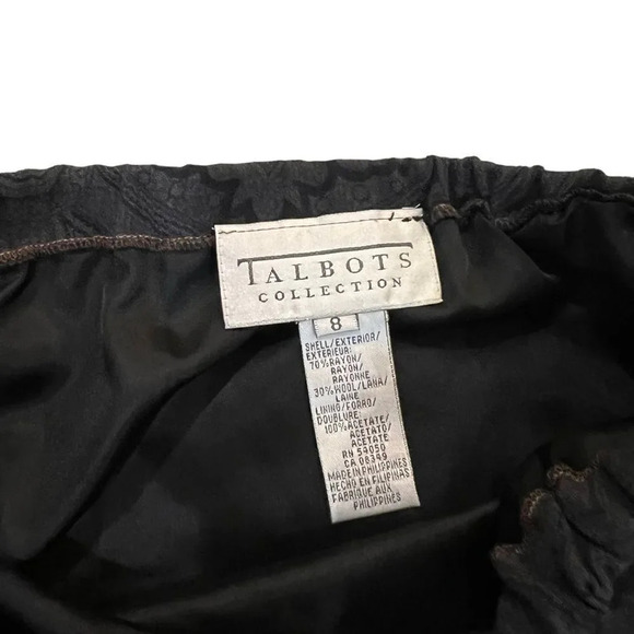Vintage Talbots Midi Skirt Size 8 - Picture 2 of 3